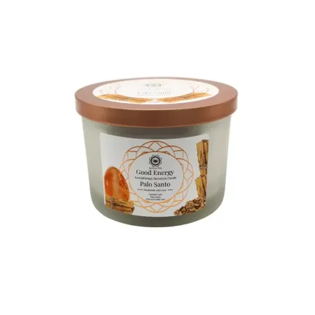 Bougie Litho Green Tree Énergie positive - Palo Santo - 256 grs