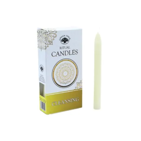 Bougies à rituel - Purification - Blanches