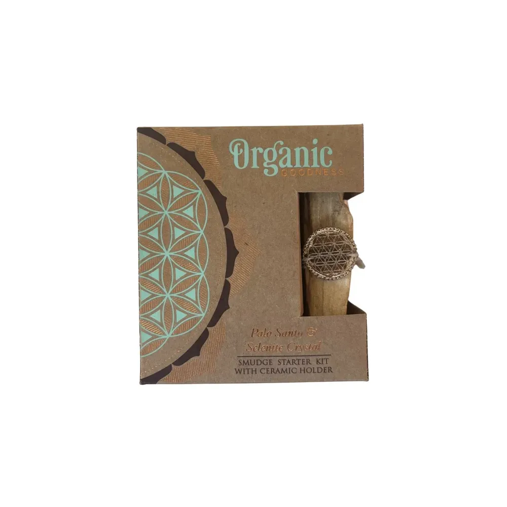 Kit de fumigation Palo santo et Sélénite Kit de fumigation Palo santo et Sélénite