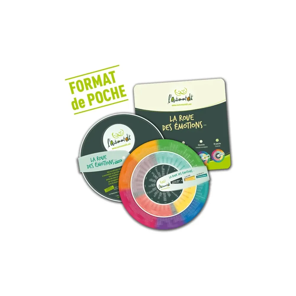 La roue des émotions de poche (16cm) 5e éd.