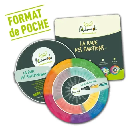 La roue des émotions de poche (16cm) 5e éd.