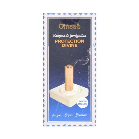 Briques de fumigation et socle Protection divine