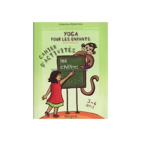 Yoga pour les enfants avec Namasté - Cahier d'activités, les chiffres 