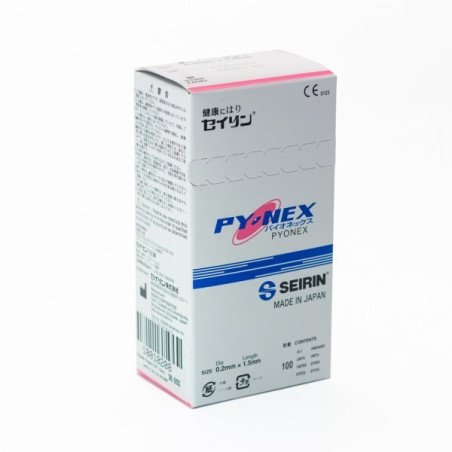 Seirin® New Pyonex (100 pcs/box) 0.2 x 1.5 mm