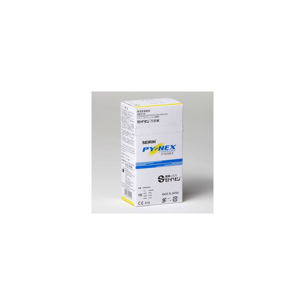 Seirin® New Pyonex (100 pcs/doos) Verblijfsnaald 0.2 x 0.6 mm Seirin® New Pyonex (100 pcs/doos) Verblijfsnaald 0.2 x 0.6 mm