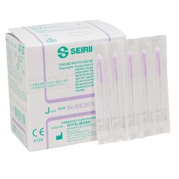 Seirin® 0,25 x 40 mm - J5-40 - with guided tube (100 pcs/box)