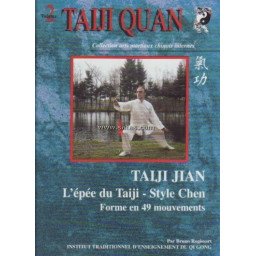 Taijiquan 1 - L'épée du taiji, Style Chen, Forme en 49 mouvements  (DVD)