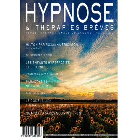 Revue Hypnose - Thérapies Brèves n° 40