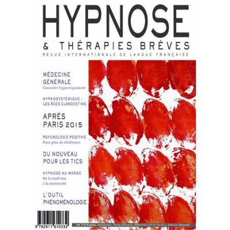Revue Hypnose - Thérapies Brèves n°39