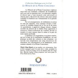 Le Miracle de la Pleine Conscience - Manuel pratique de méditation