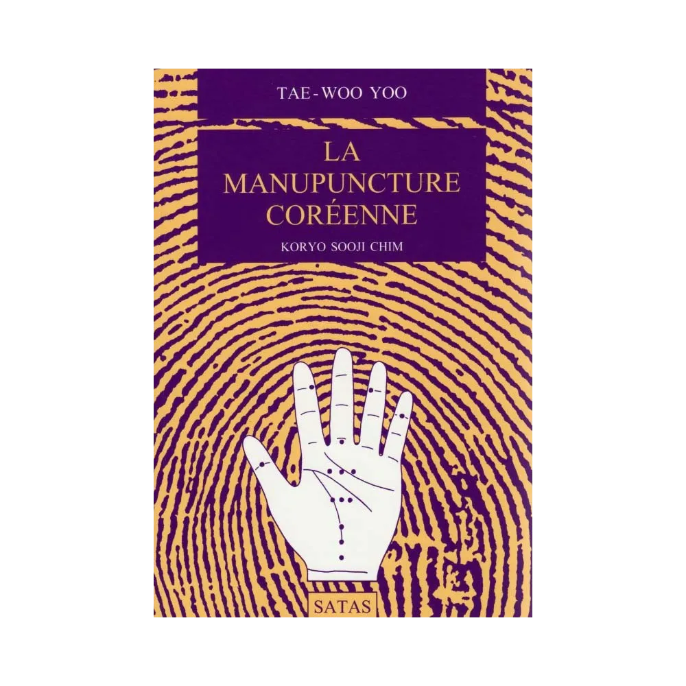 La manupuncture coréenne (Bleu - légèrement abîmé)