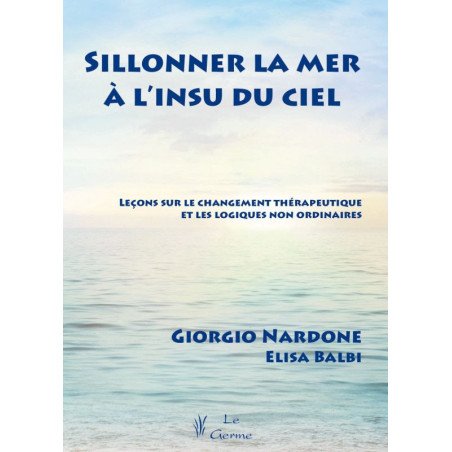 Sillonner la mer à l'insu du ciel     (Bleu - légèrement abîmé)