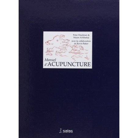 Manuel d'acupuncture    (Bleu - légèrement abîmé)