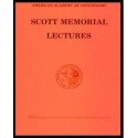 Scott Memorial Lectures