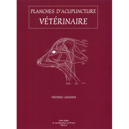 Planches d'acupuncture vétérinaire chien et chat