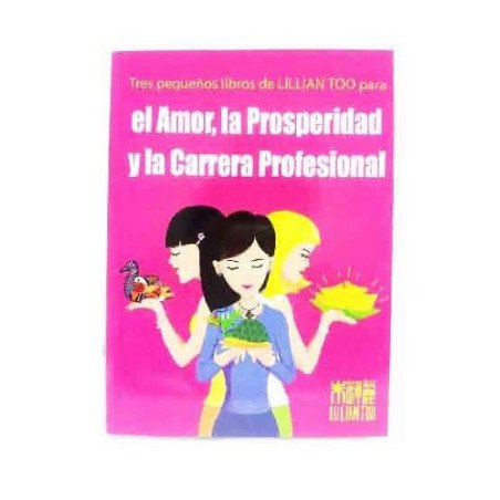 Tres Pequenos Libros de Lillian Too para el Amor, la Prosperidad y la Carrera Profesional